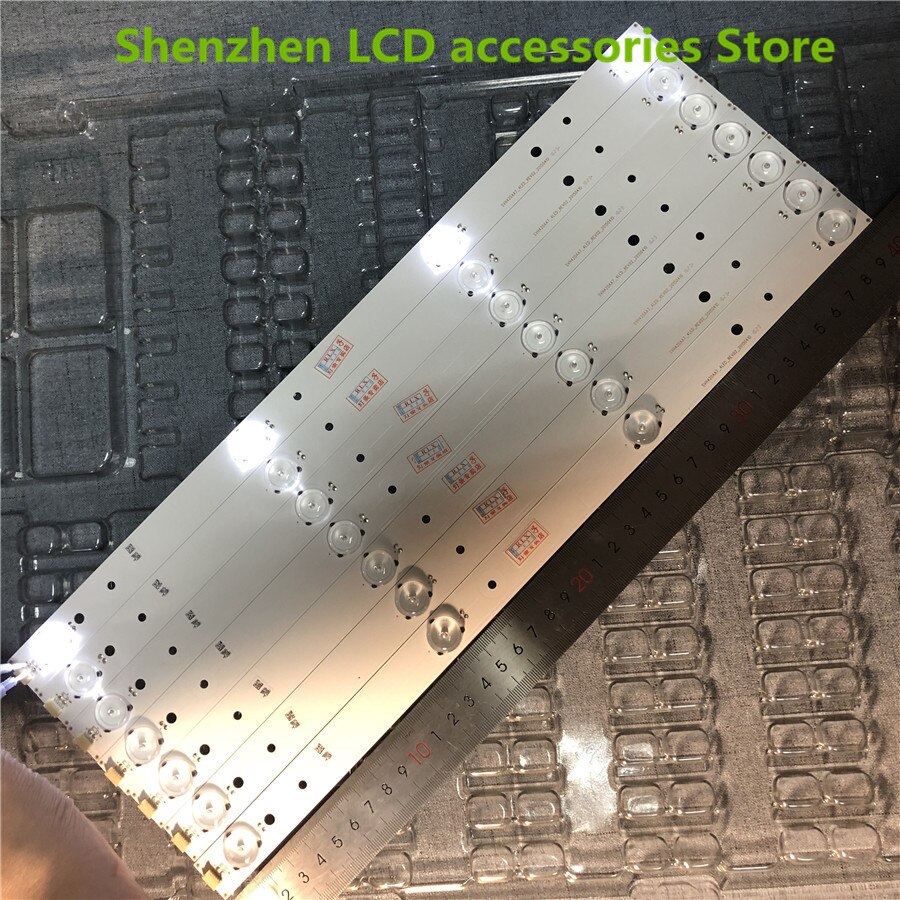 7Pieces/lot FOR Hisense LED43K260 43inchLCD TV backlight bar SVH420A86-4LED-REV07 3V 40.2CM