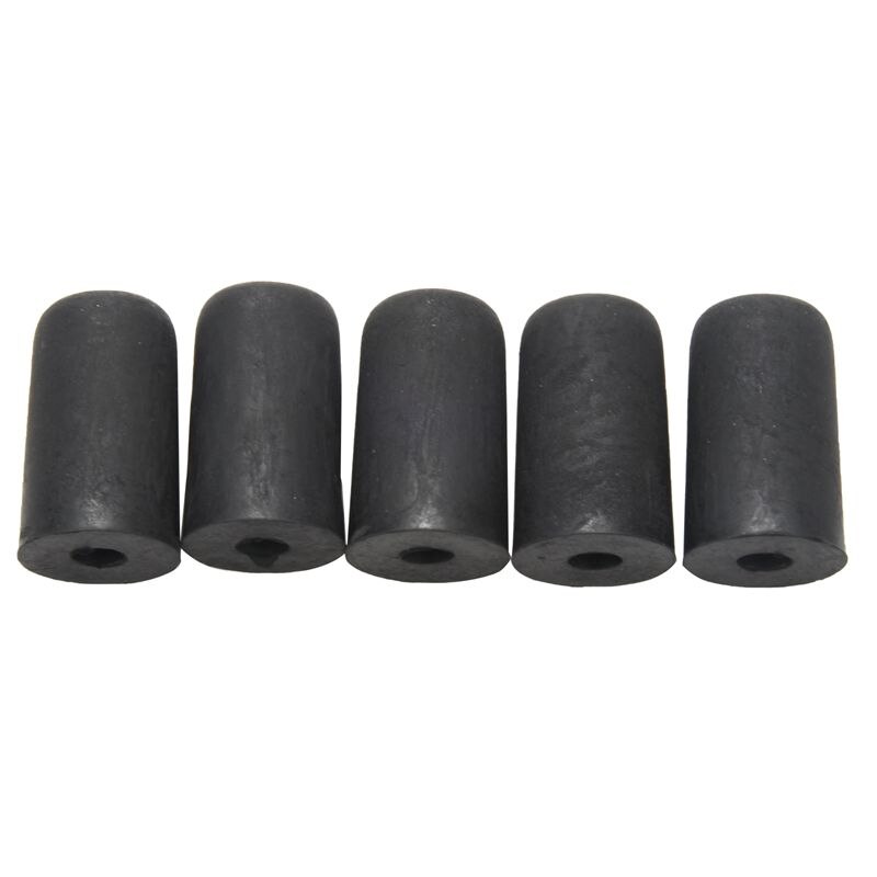 5 Stck Cello Endpin Spitze Schutz Gummi Cello schwanz Stift fallen Spitze Kappe Schutz Nicht-Unterhose matt Für Cello saiten Violine Teile: Ursprünglich Titel