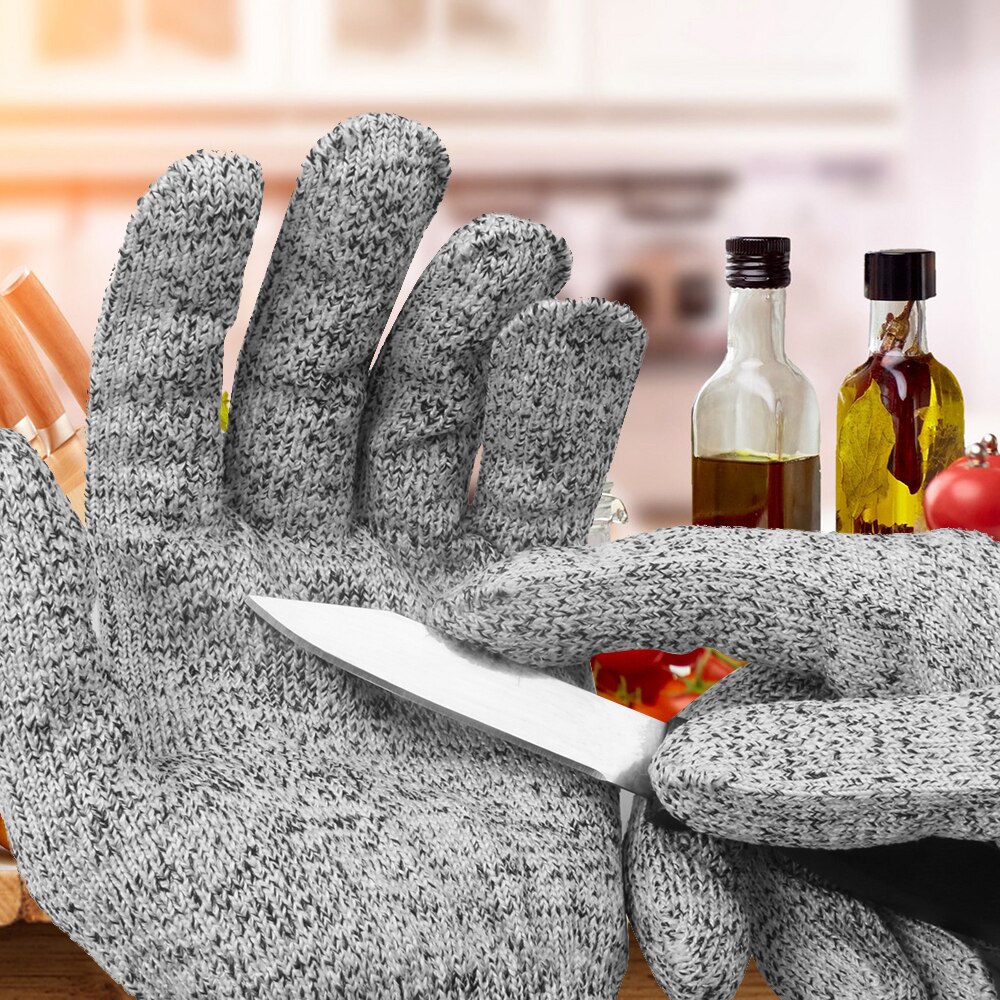 Anti-schneiden Handschuhe Edelstahl Metall Gittergewebe schneiden beständig Sicherheit Handschuhe Küche Metzger Lebensmittel Draht schneiden-Beständig Guantes handschuhe