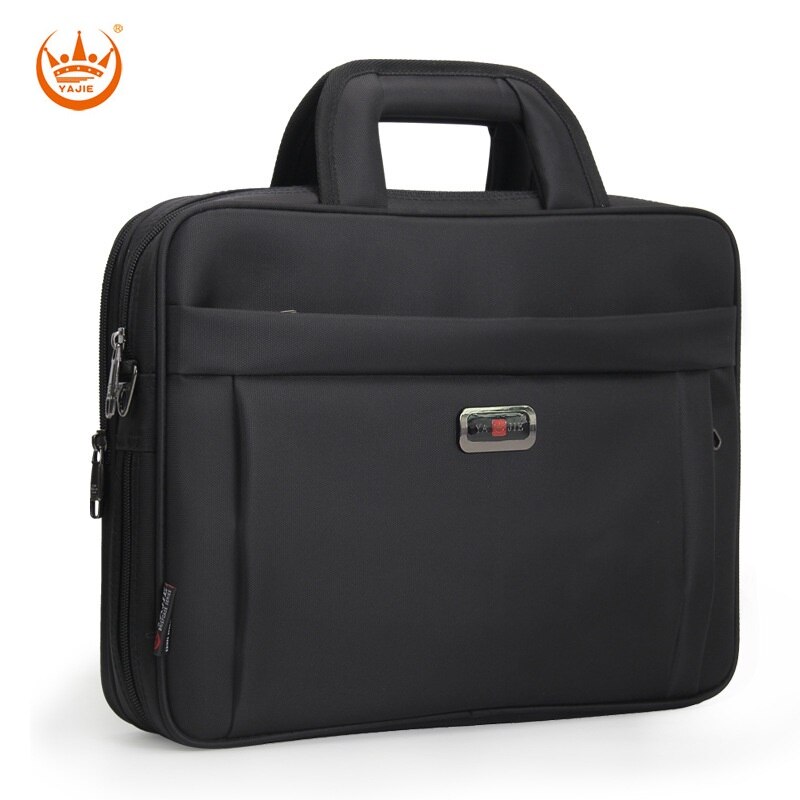 Men Oxford Briefcase 16 Inch Laptop Handbag for Male Large Capacity Business Messenger Shoulder Bag