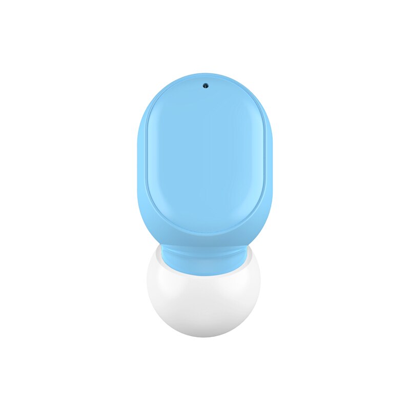 Mini Drahtlose Kopfhörer Bluetooth 5,0 in Ohr Ohrhörer Headset Sport Kopfhörer mit Mikrofon HIFI für alle smartphones: Blau