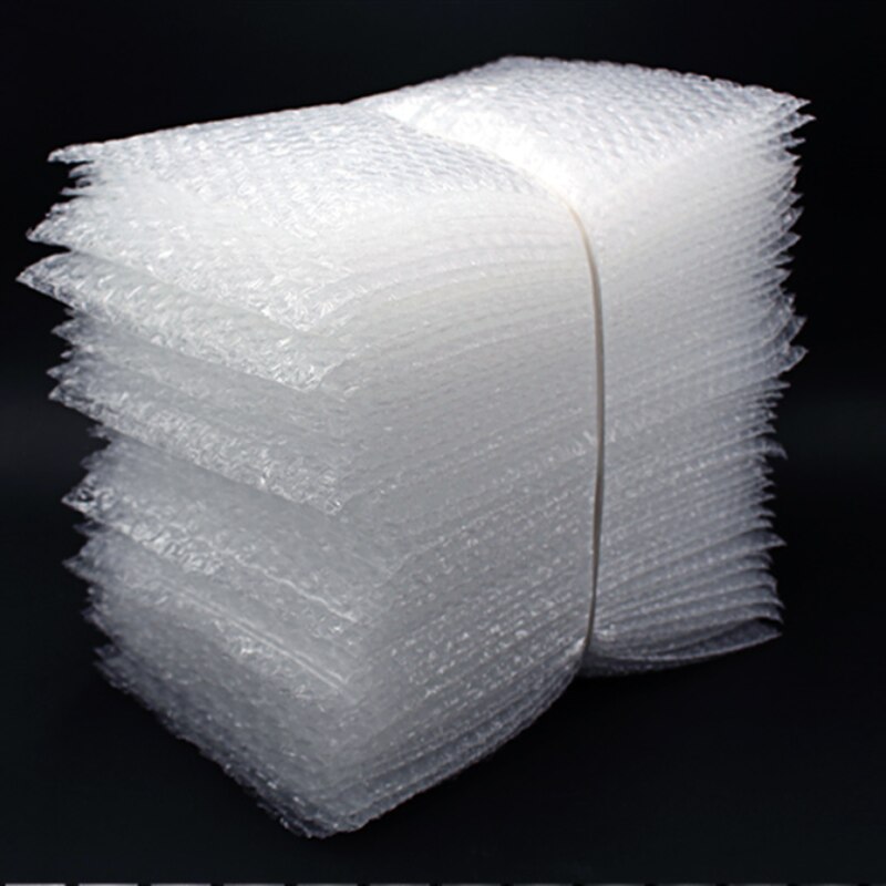 50/100PCS 80*100mm Bubble bag Bubble packing Bags clear bubble bag Shockproof bag double film bubble Plastic Wrap Envelope white
