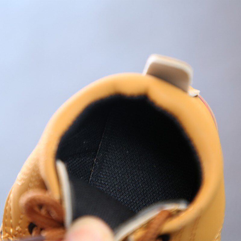 Baby Leuke Winter Baby Jongens Meisjes Kind Leger Stijl Martin Boot Warme Schoenen Mode