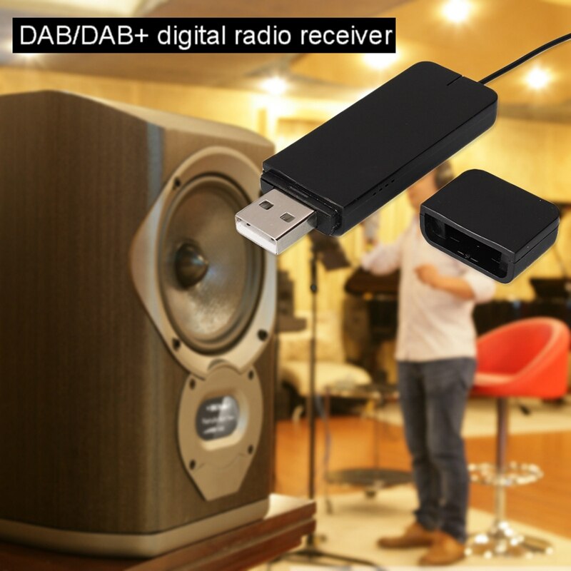 Car DAB/DAB+ Receiver Universal Digital Radio DAB Adapter FM Transmission RDS Function