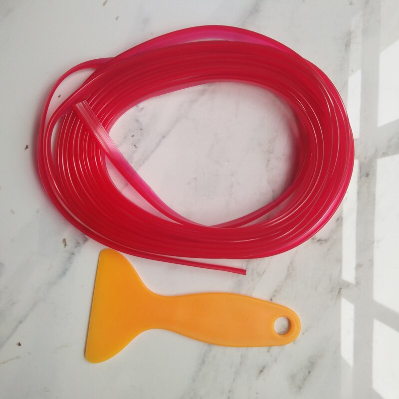 5 m/lote Universal DIY Línea Fría Flexible Interior cinta decorativa Auto dash panel de ajuste tira automotriz etiqueta engomada del estilo del coche