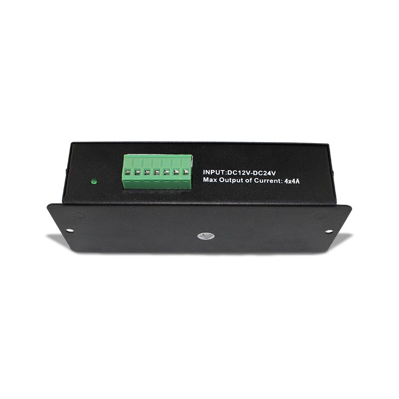 DC12V 24 VOLT DECODER XLR Stecker Digital Display Adresse Anzahl 4A Strobe RGBW 4CH Signal Control DMX Decoder