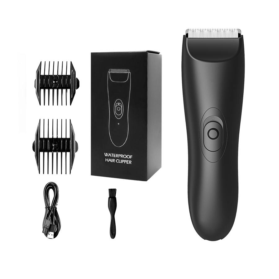 Body Hair Trimmer, Groin&Body Manscape Trimmer For Men, Electric Ball Shaver Groomer, Pubic Grooming Clipper Male R