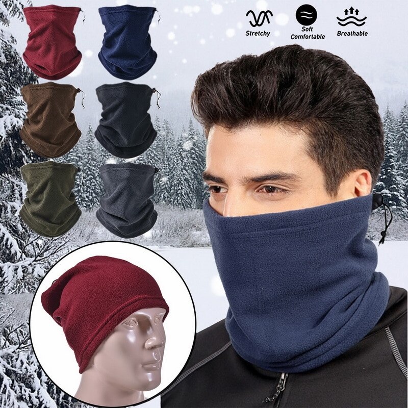 Hommes femmes hiver Bandana randonnée visage couverture Snowboard Ski cou plus cyclisme vélo cordon Tube écharpe sport thermique casquette