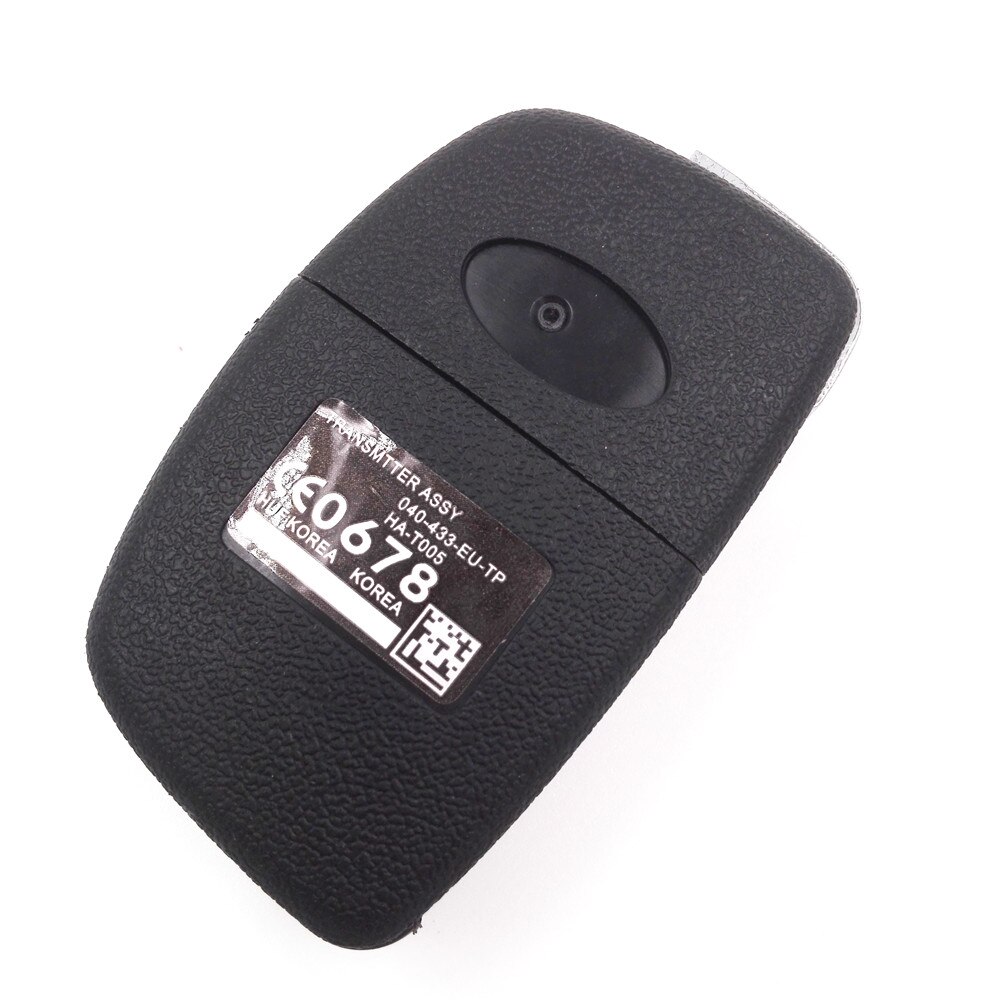 3 Button Folding Remote Key Fob Case Uncut Blade for Hyundai Santa Fe ix45 Car Styling Accessories