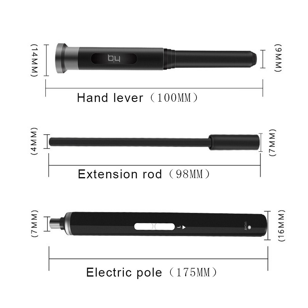 Cordless Electric Screwdriver Bit Rechargeable Automatic Precisions Screw Driver Mobile Phone Repair Hand Tool Drill Pen-shaped