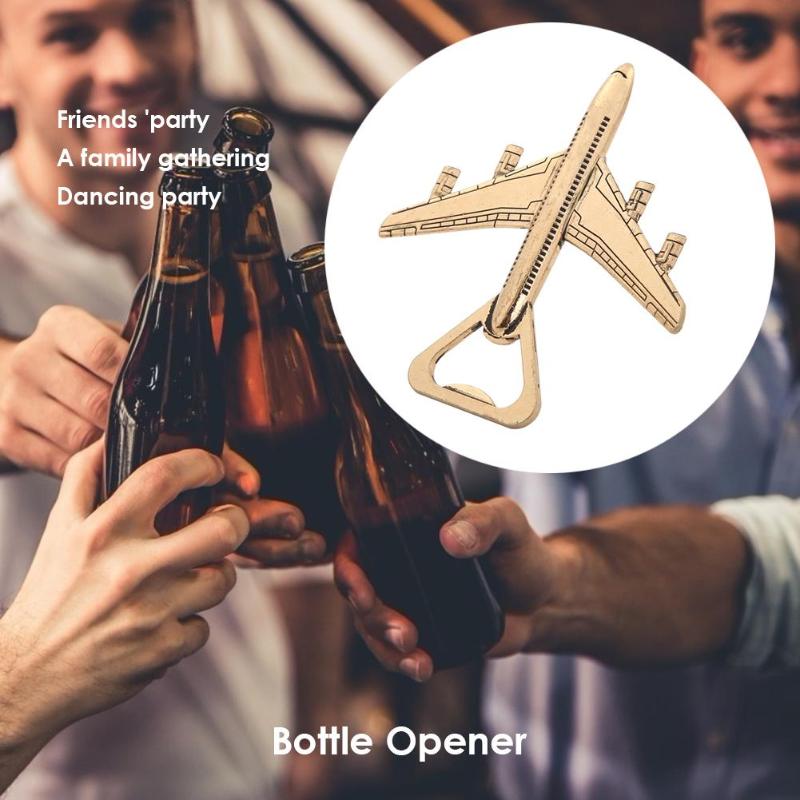 1PC Wedding Souvenirs Airplane Bottle Opener Antique Bottle Opener Wedding Favors And For Guest