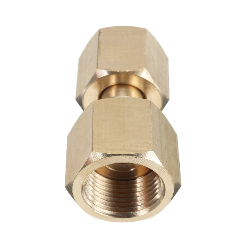 High Strength Pressure Regulator with Washer Brass Adaptor CGA-320 to CGA-580 CO2 Cylinder to Argon Nitrogen Regulator Converts