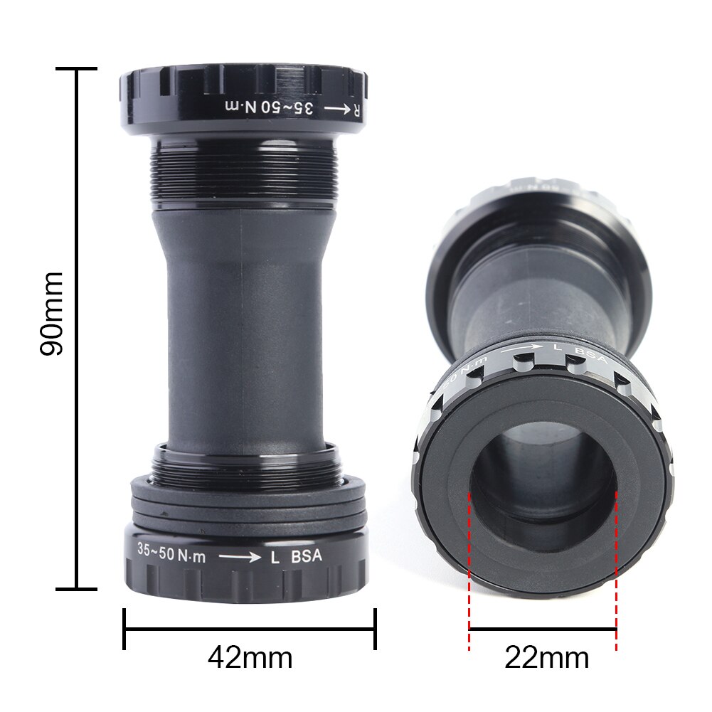 Press Fit Mountain Bicycle Bottom Bracket BB MTB Road Bottom Bracket Bike Axis Aluminum Alloy Crankset Parts