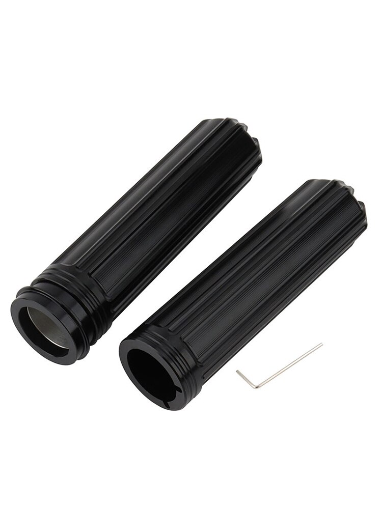 Poignées de moto, 1 pouce 25mm, électronique, poignée d&#39;accélérateur, CNC pour Harley Touring Electra Glide Softail Slim: H