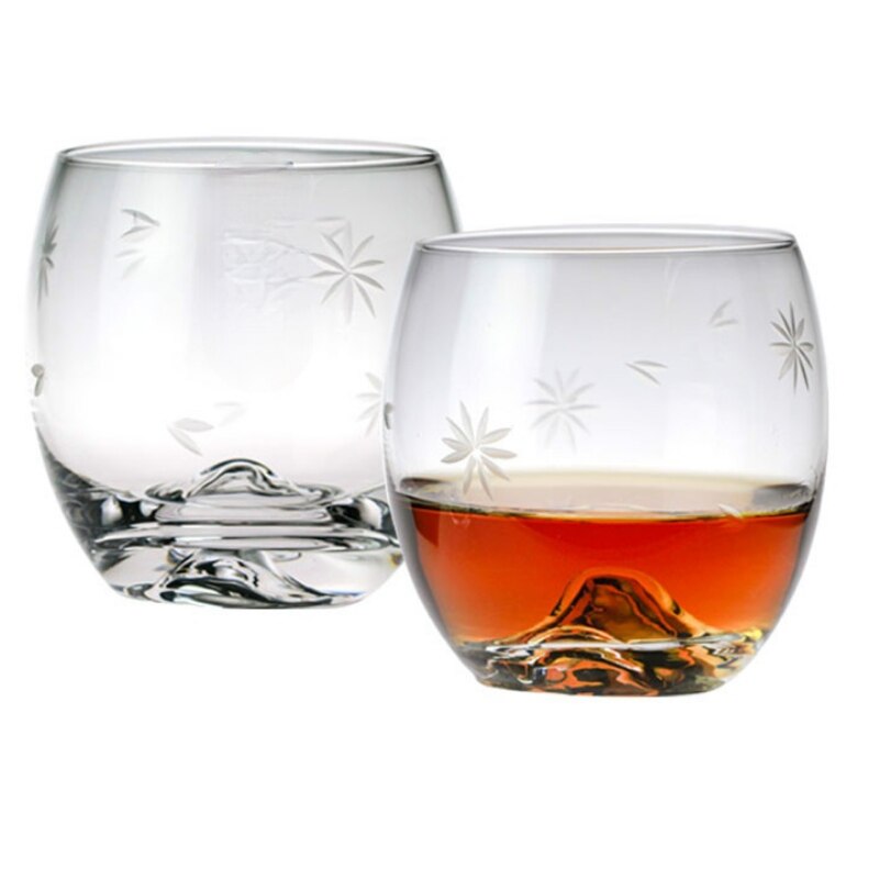 Copa de Whiskey tallada, exquisita copa de Sake, B... – Grandado