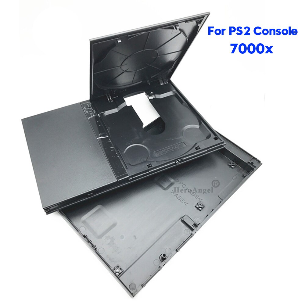 Volledige Behuizing Shell Case Met Onderdelen Voor PS2 Slanke 7W 70000 7000X 9W 90000 9000X Game console: 7000x