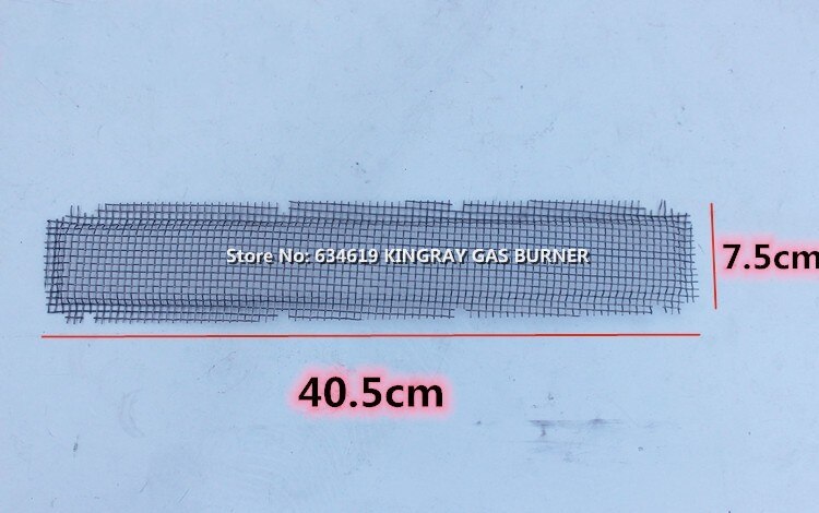 Malla de combustión para quemador de Gas, hierro, cromo, aluminio, resistente al calor, pantalla de malla, quemador, superficie duradera, red de protección
