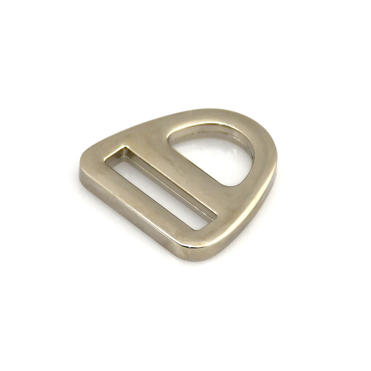1 stücke Metall Dreieck Ring Schnalle &quot;EINE&quot; bilden Schnalle für Gurtband Leder Handwerk Tasche Gurt Gürtel Bekleidungs gepäck Zubehör: innere Durchmesser 19mm / Silber-