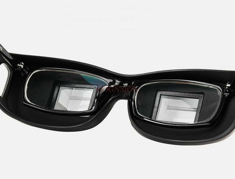Forstørrelsesudstyr liggende og se tv dovne briller multifunktionelt fiskeri refraktion spejl seng ultra lys