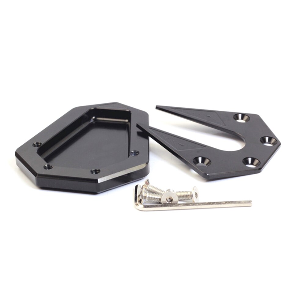 Support universel béquille protection Durable utile Support latéral en alliage d'aluminium plaque moto accessoires Extension pour Benelli 502