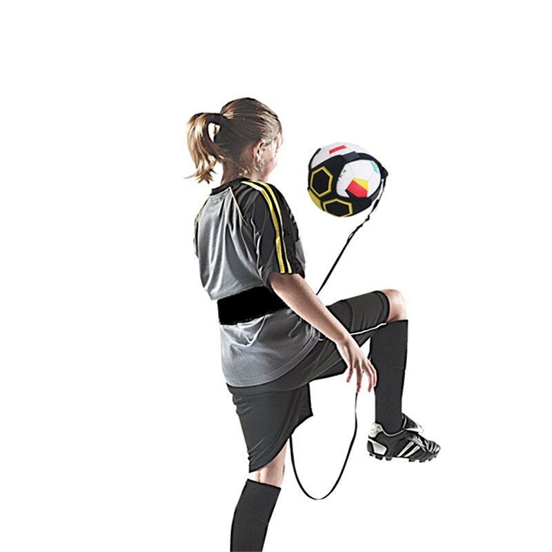 Soccer Kicking Training Belt Single Football Skill Booster With Y Practice Pass Ball Control Adjustable Training Belt Team Sport