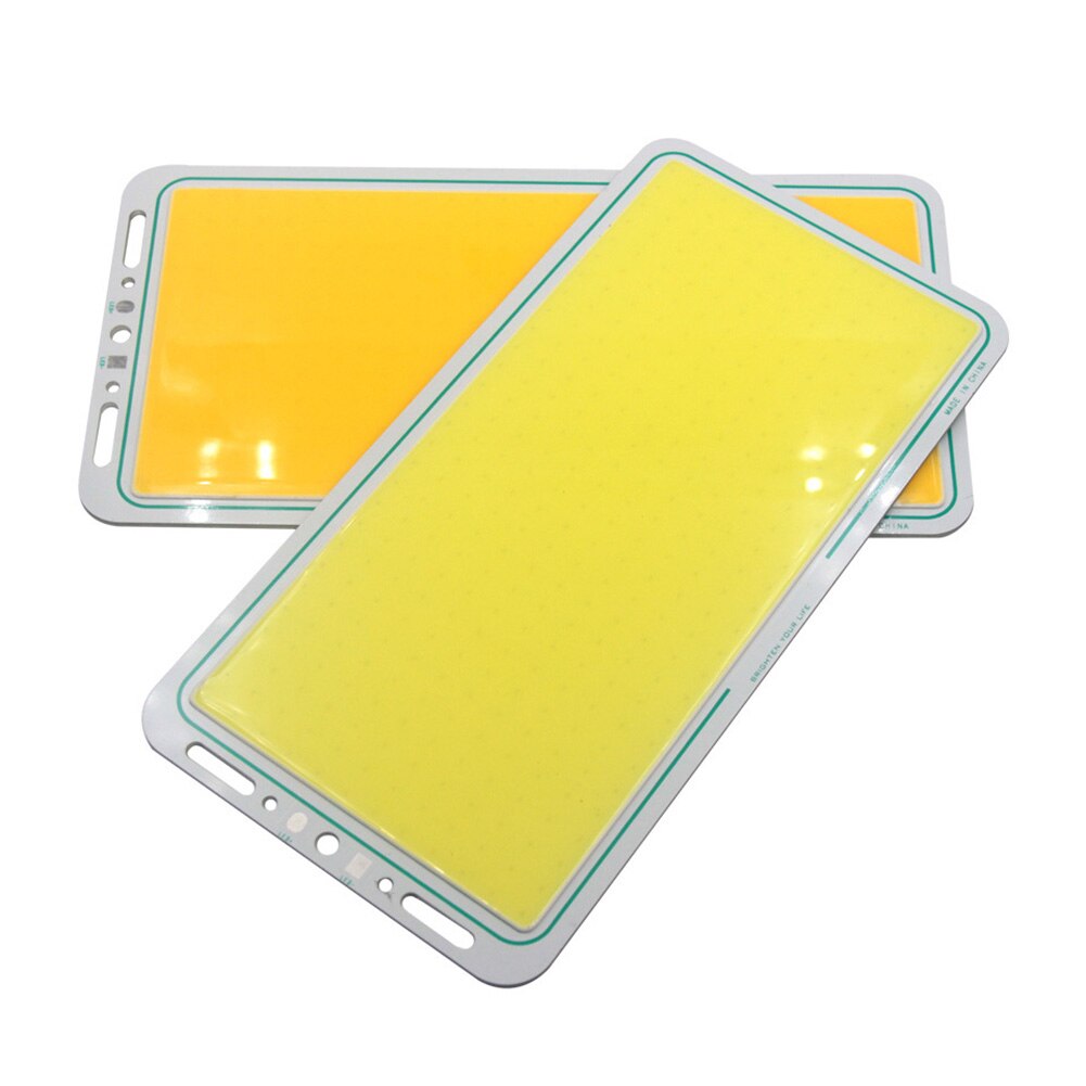 12v 70w 7000lm ledet panel stripe kolbe lys lampe balansert 220 x 113mm hvit/varm ali 88