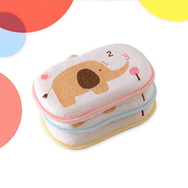 Bad Borstels Douche Producten Comfortabele Zachte Handdoek Accessoires Zuigeling Spons Katoen Wrijven Body Wash Kinderen Wrijven Baby: pink