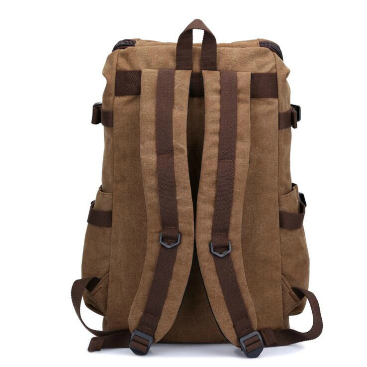 Tasche wieder 022217 neue heiße mann leinwand Rucksack schüler schultasche