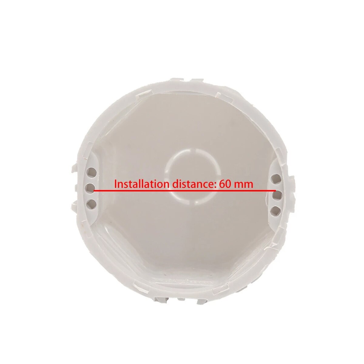 Bingoelec Universal Wall Mounting Box EU European Standard Cassette for Wall Switch and Socket Back Box