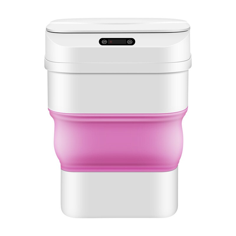 inductive folding bin table automatic opening and closing bin retractable intelligent garbage bin