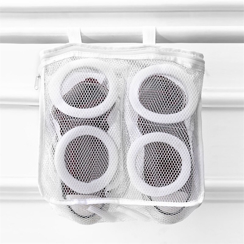 1PC Polyester Machine Wash Protection Wash shoes bag Drying bag underwear Fixed clothing Laundry Care bags Net bag 28x24.5x8cm