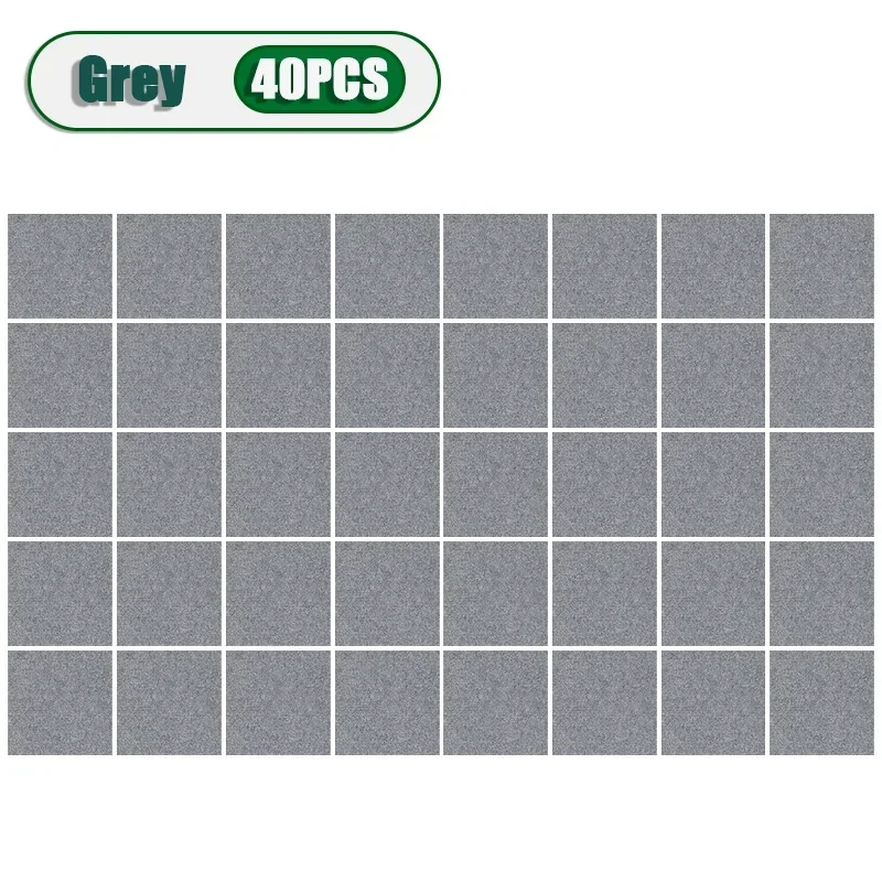 Tapete autoadesivo quadrado 30x30cm, adesivo removível, tapetes para decoração de casa diy, corredor interno: Violeta