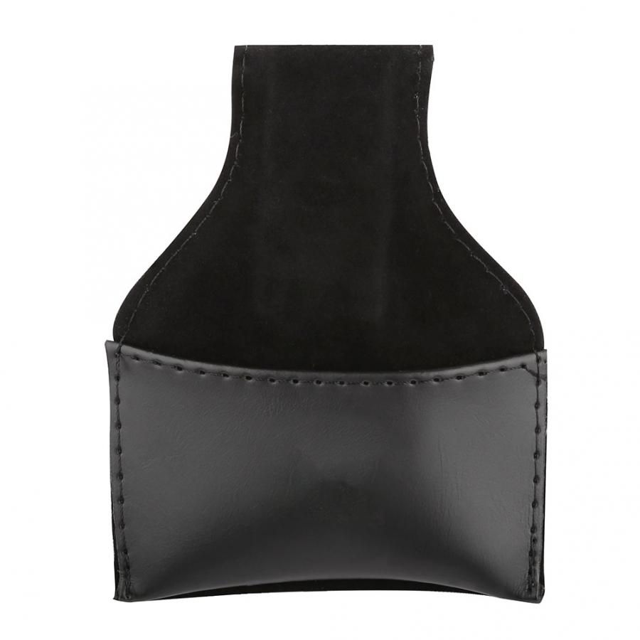 Worek na magnezję bilardową 1 szt. Wytrzymała podstawka na kredę bilardową przenośna torebka z PU akcesoria robić toreb czarna robić akcesoriów robić snookera