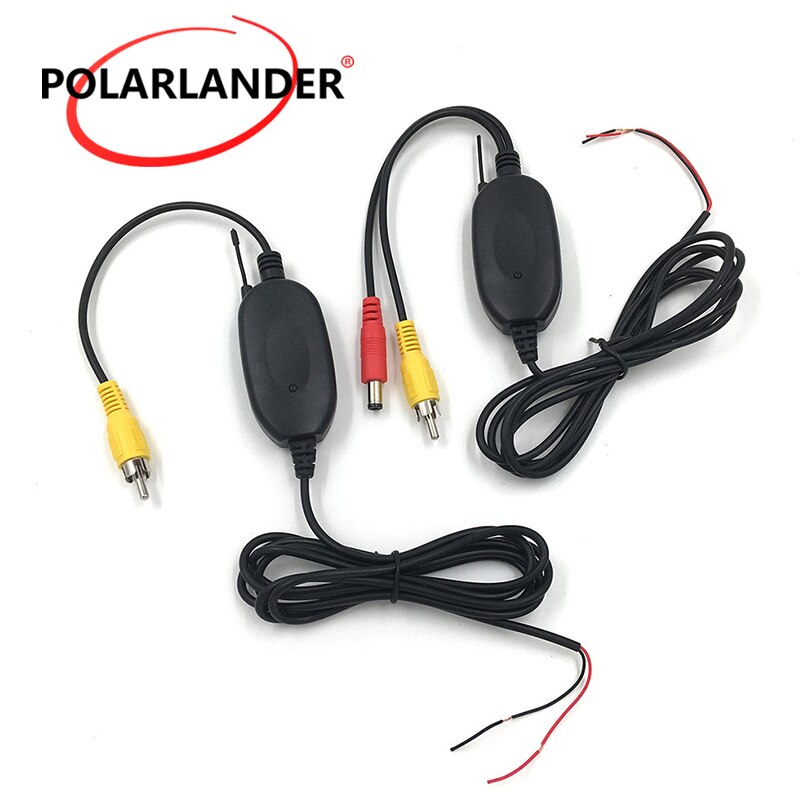 migliore Qualità per la vendita 2.4g senza fili trasmettitore ricevitore senza fili per il GPS per auto portatile di indietro su inversione Videocamera vista posteriore