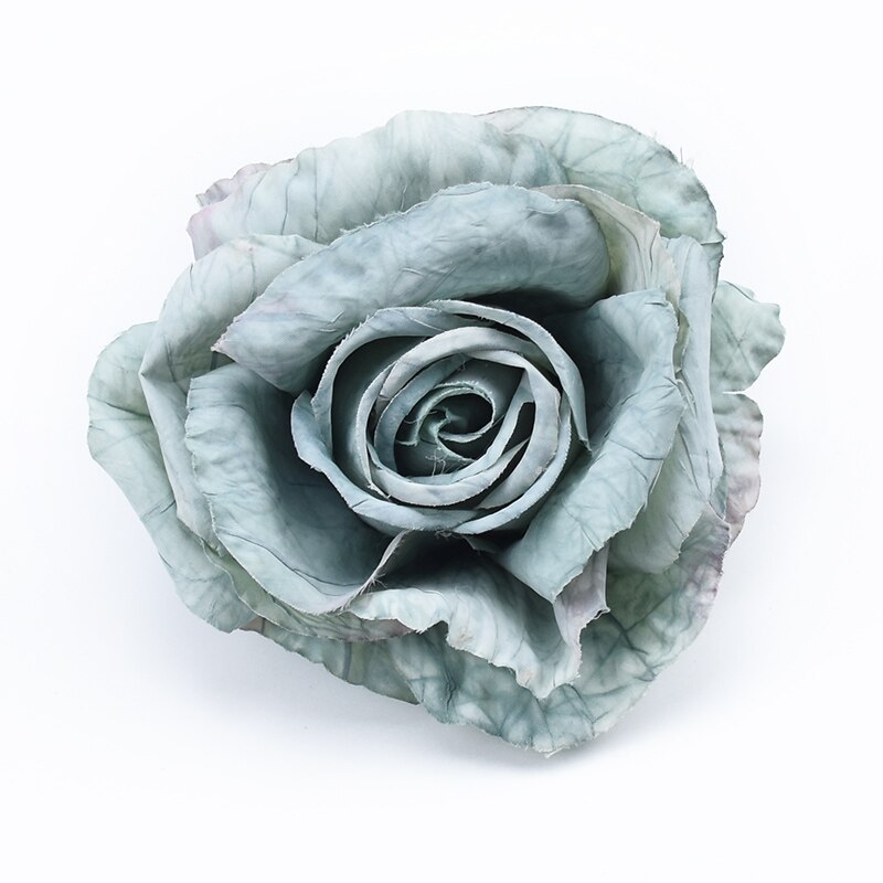 3 st heminredningstillbehör dekorativa blommor kransar rosor blomma vägg diy box brud handled blomma konstgjorda blommor