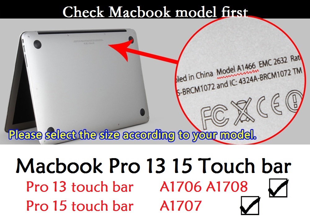 A1706 A1707 Portuguese US/EU Keyboard cover for Macbook Pro 13 15 Touch Bar Silicon Keyboard Skin Waterproof