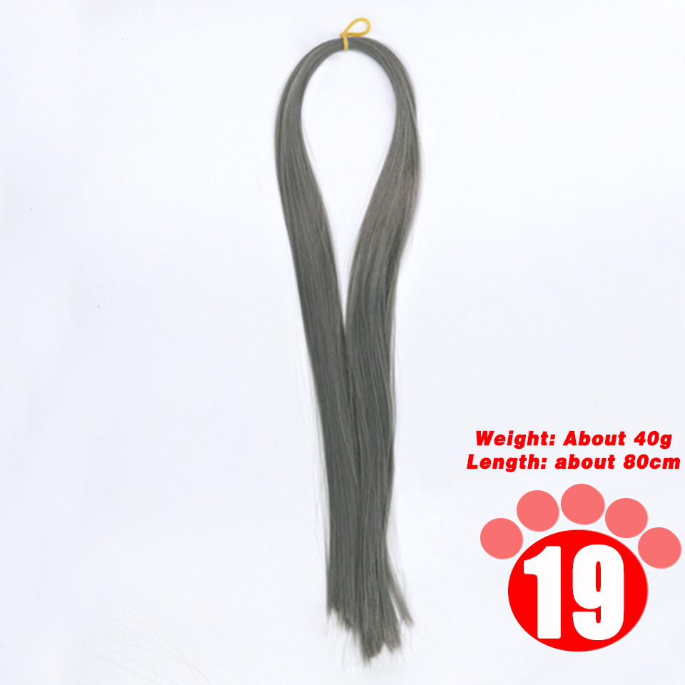 Peluquería de muñeca BJD/SD, fibra de nailon sintética resistente al calor, 1/3 1/4 1/6 1/12, muñeca tejida a mano, cabello modificado DIY para injerto: Verde