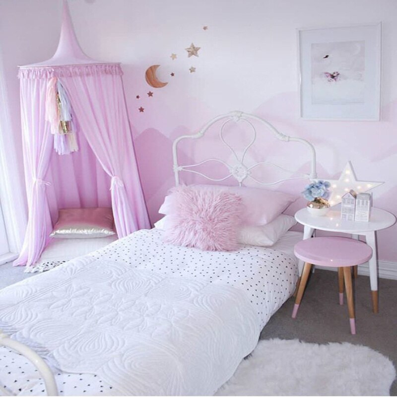 Kinderen Kwastje Tent Opgehangen Koepel Mug N Baby Spelen Tent Voor Kinderen Katoen Tipi Indoor Teepees Voor Kinderen Speelhuisje voor Kids
