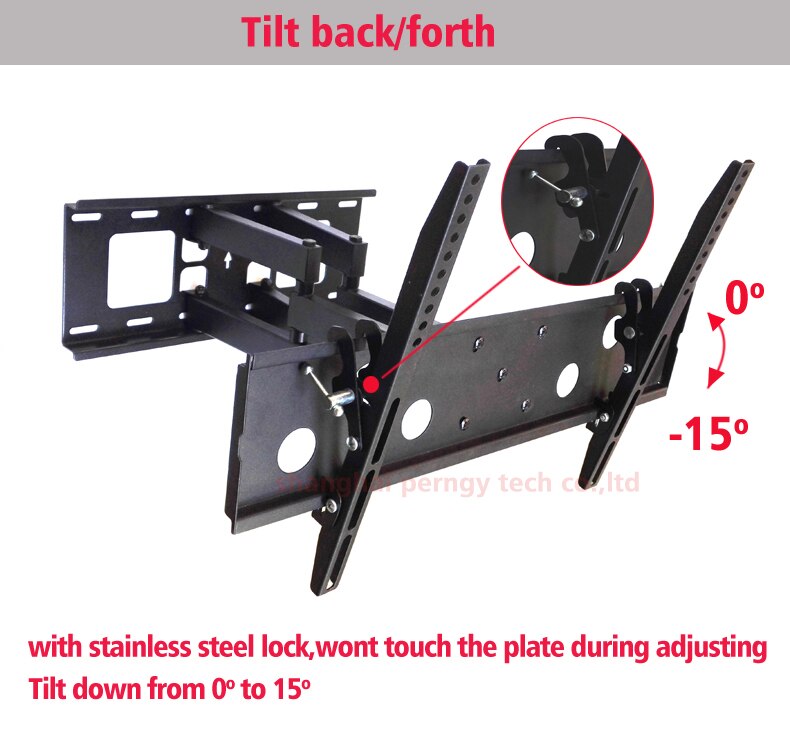 DL-D-120MT 6 ramiona 32 "46" 50 "55" chowany telewizor doprowadziło robić montażu na ścianie 6 ramię 50kg pełnoekranowy uchwyt lcd