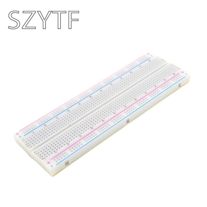Steckbrett verbindung kabel Mini Steckbrett transparent splicable See bord Experiment bord