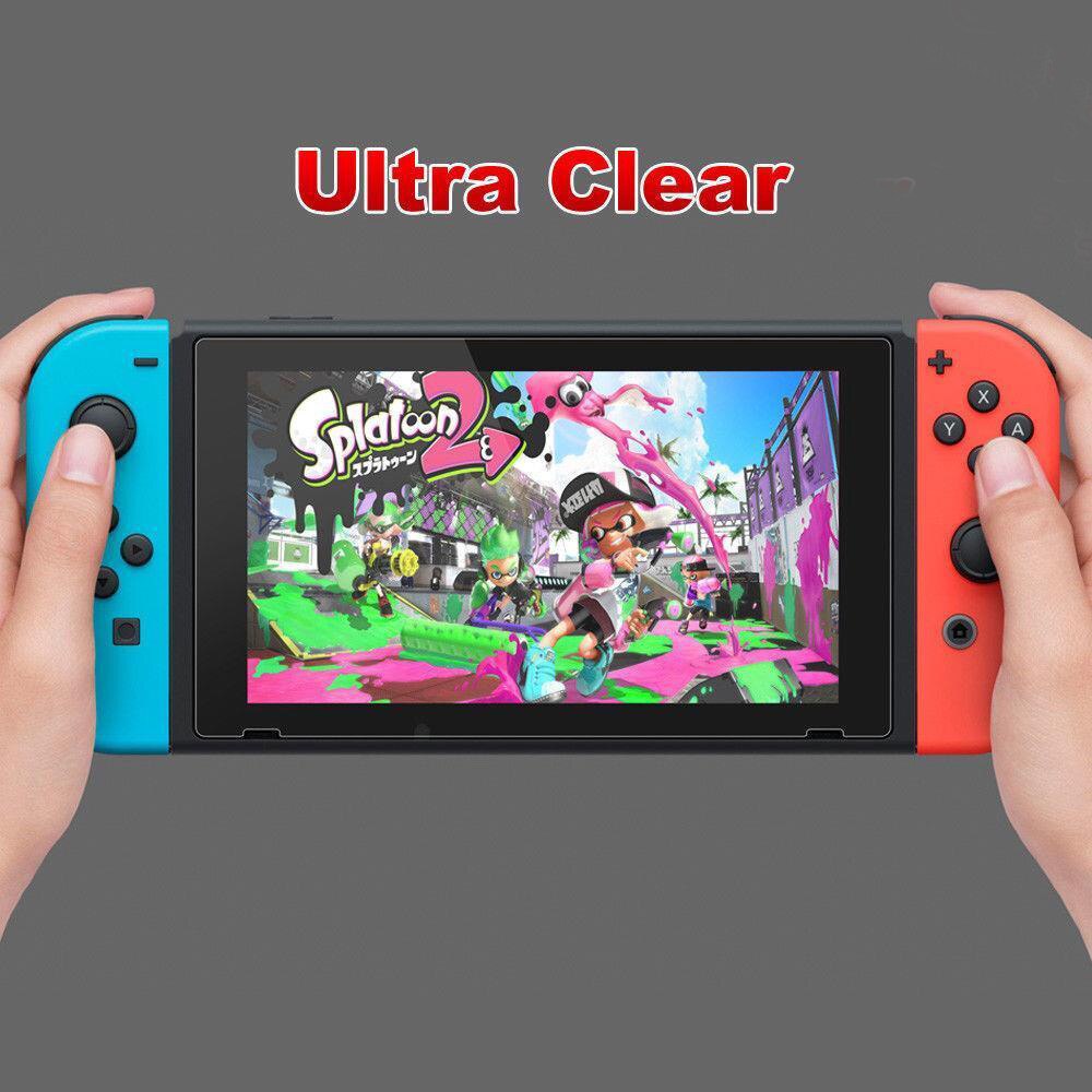 2 x Clear Screen Protector Guard Shield Film for Switch Console