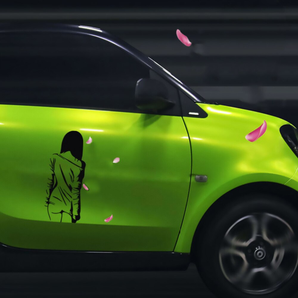 2Pcs Sticker Reflective Practical Decorative Durable Car Decal Car Sticker for Vehicle Auto