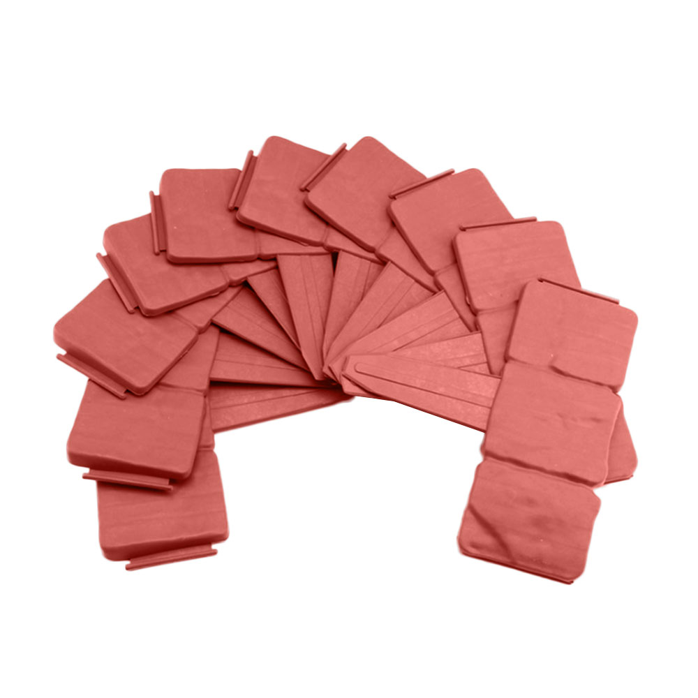 10Pcs Garden Fence Edging Cobbled Insert Ground Plastic Fences Lawn Edging Plant Border Decorations Flower Bed Border