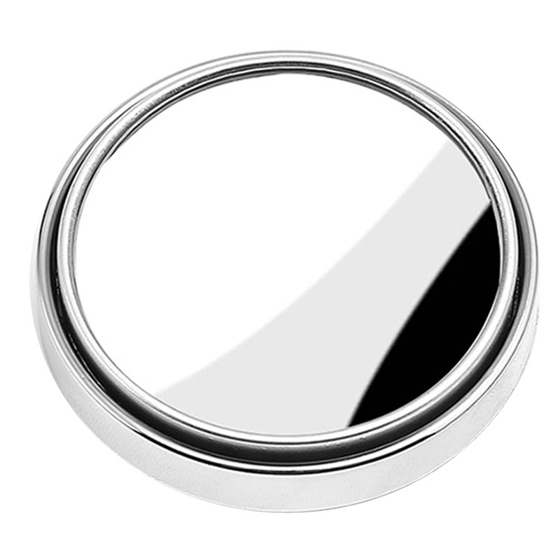 2 sztuk/partia 3R-035 automatyczny lusterko wsteczne małe okrągłe lustro ślepy miejsce lustro szerokokątny obiektyw 360 stopni regulowany lusterko