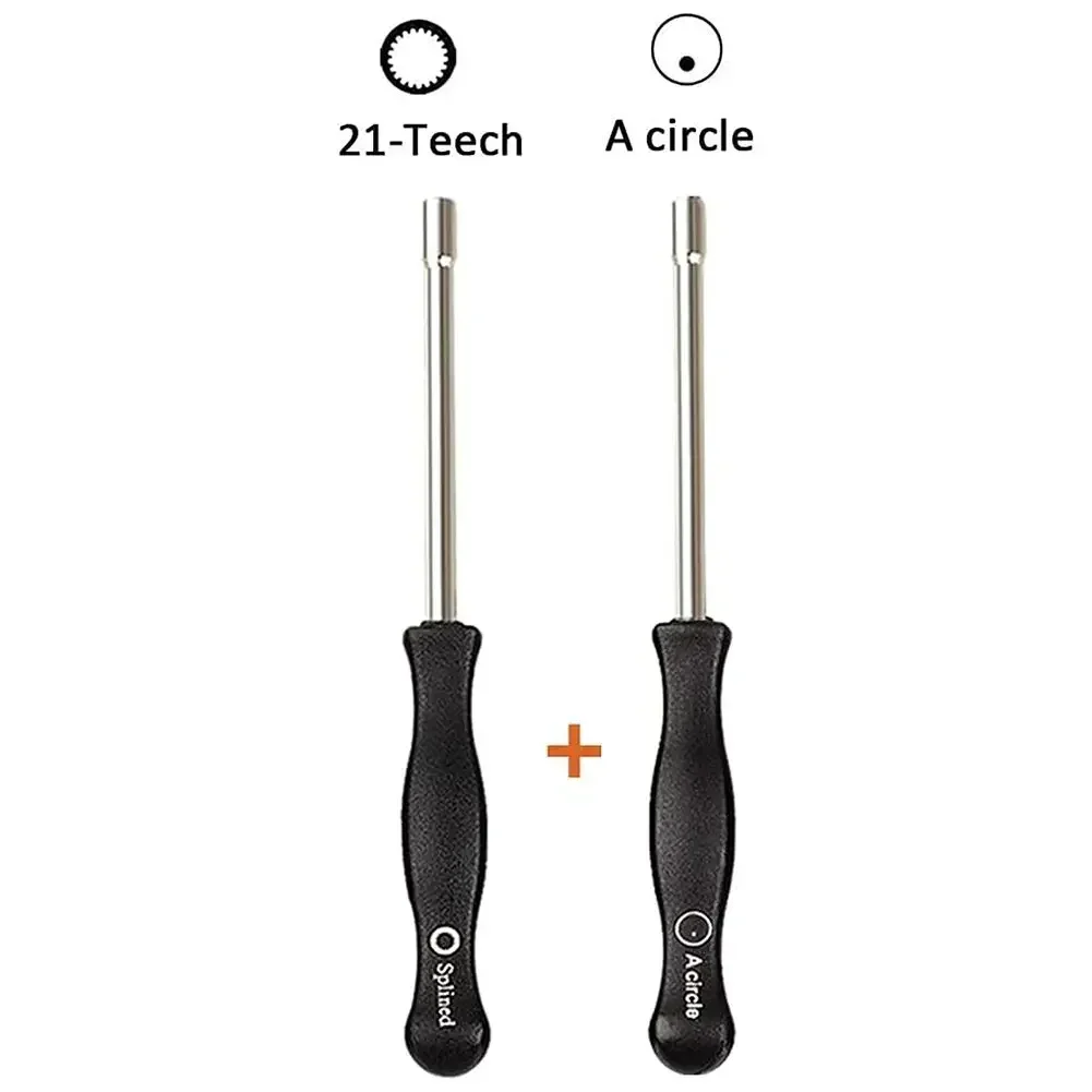 Ferramenta profissional de ajuste do carburador, chave de fenda, ranhurado, um círculo, carb, ferramenta manual, 21 dentes, 2pcs