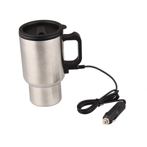 Toyl 12V Roestvrij Stee Auto Thermo Cup Elektrische Kachel Voor Koffie Thee Mok Thermol Fles Thermocup 450Ml