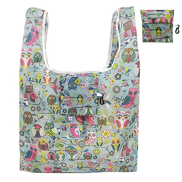 Taitettava Ostoskassi - Suuri Uudelleenkäytettävä Eko-kassi Polyesteriä - Casual Tote: Väri 15