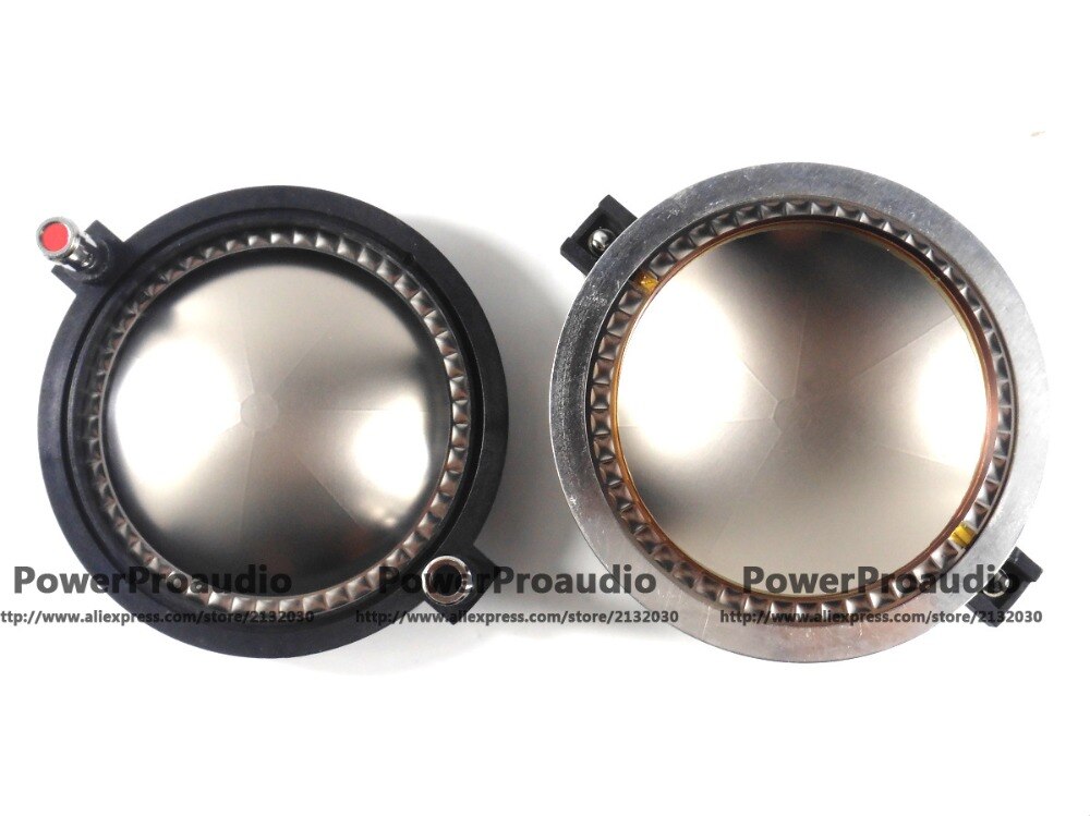 2 PCS Speaker Diaphragm - 8 Ohm - Metal - Replacement Part for B&C DE880TN DE885TN DE90TN DE95TN DE980TN DE985TN