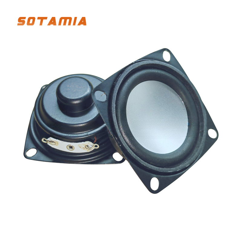Sotamia 2 Stuks Mini Audio Sound Speakers Driver 4 Ohm 5W 52Mm Luidspreker Diy Muziek Draagbare Bluetooth Speaker voor Home Theater