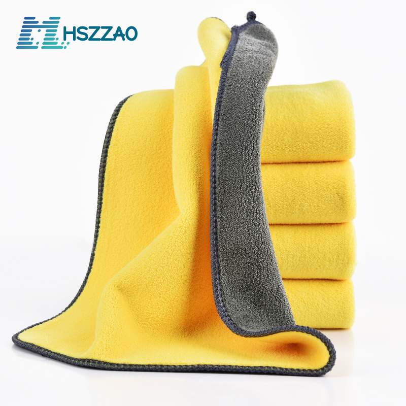 Toalha de microfibra para detalhamento de carro, acessórios para lavagem de carro, microfibra para limpeza a seco do interior do carro, suprimentos de toalhas para detalhamento automático